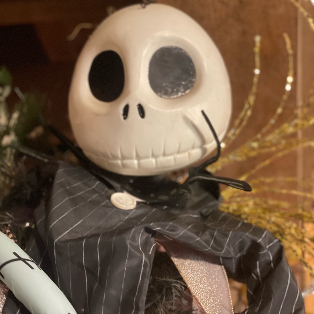 Jack Skellington & Sally From “The Nightmare Before Christmas” Halloween Figures - Picture 5 of 16
